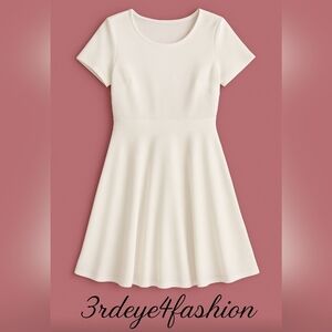 🌷 NWT White Baby Shower Maternity Dress 👶 Chic & Comfy Size 14 🌷  By ASOS